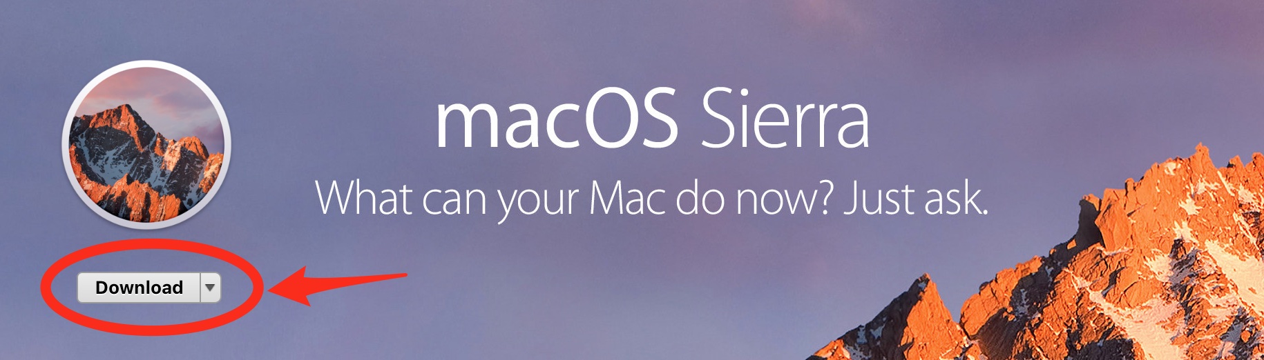 Download mac os x sierra